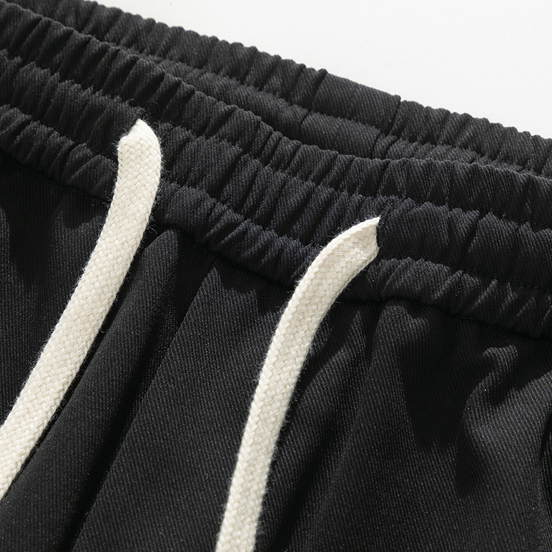 Plus size men's casual straight leg work pants for spring and autumn loose plus size sports trousers