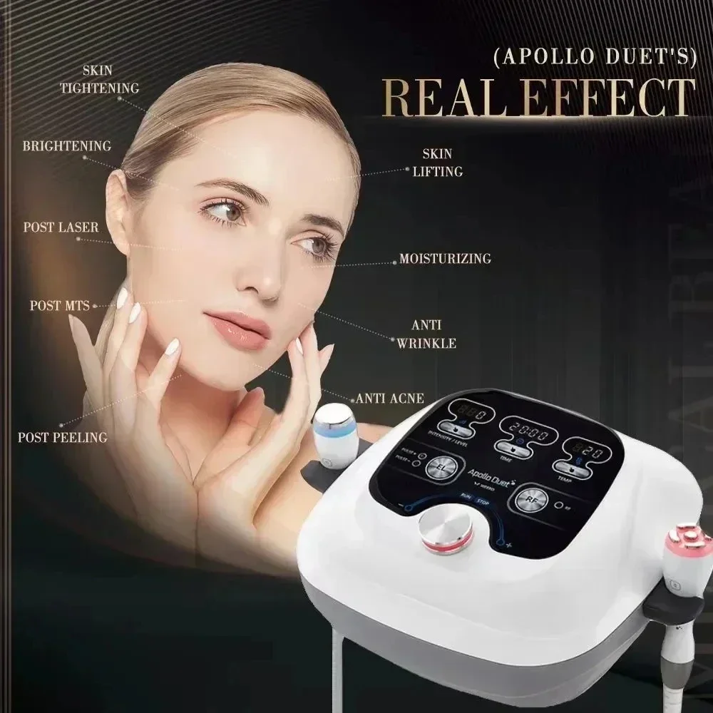 Facial Electroporation Machine for Skin Lifting Wrinkle Removal Whitening Multipolar Frequency Cooling Heating Newest Model