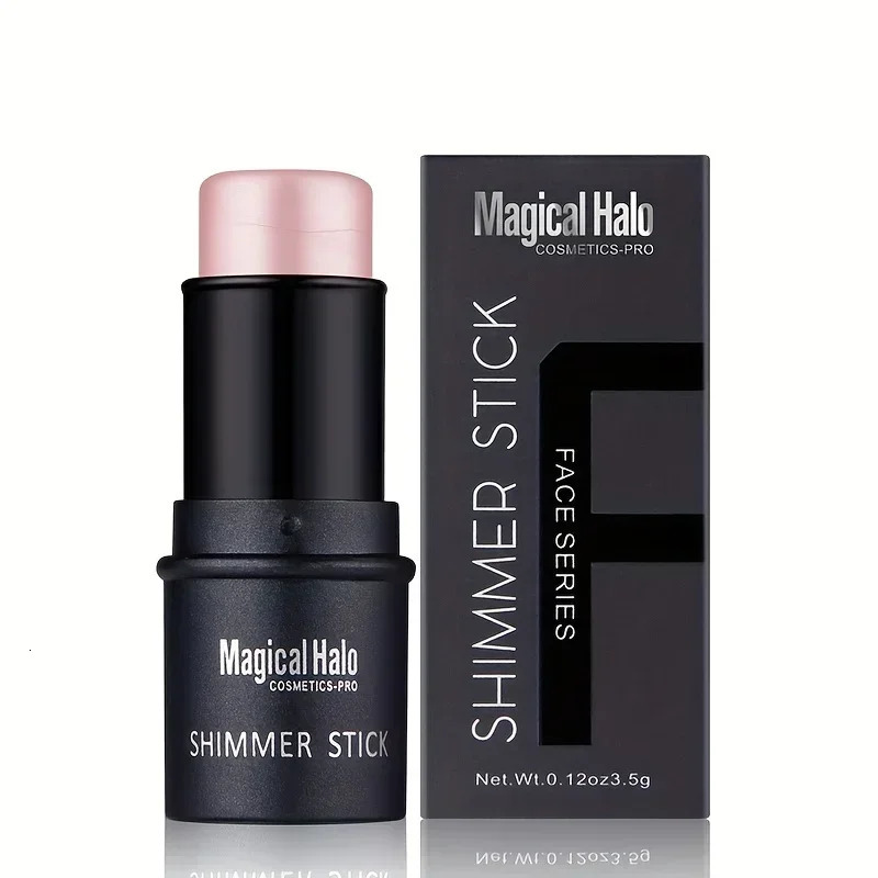 Magical Halo Shimmer Stick - Multi-Use Highlighter Contour Makeup for Radiant Glow - Daily Wear 250625