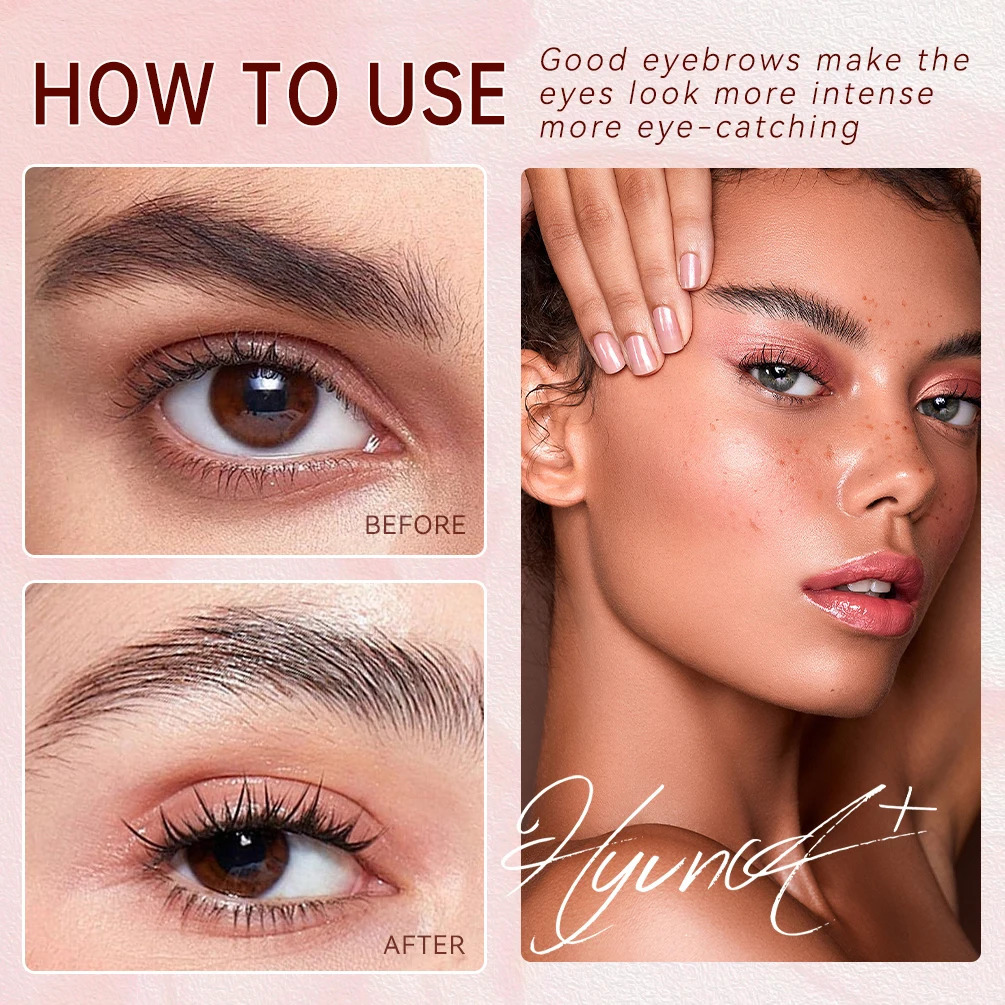 QI Transparent Pomade Eyebrow Styling Soap Brows Gel Wax Fixer With Brush For Women Eyebrow Cosmetics Make Up Eyebrow Gel 250625