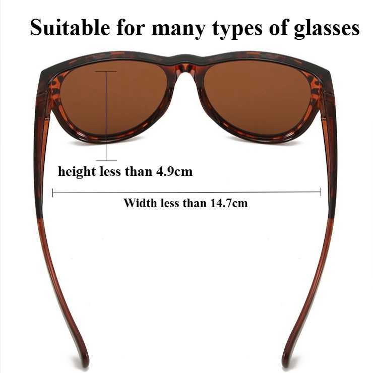 UV Protection That Can Be Worn over Other Glasses Square Shades Wrap Around Polarized Fit Over Glasses Sunglasses W250625