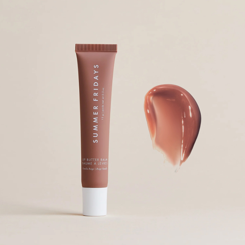 Summer Fridays Lip Butter Pink Guava 15g Lip Balm Liquid Lipstick moisturizes Smooth Soft Makeup Lips Glaze LipGloss pink sugar beige birthday cake 0.