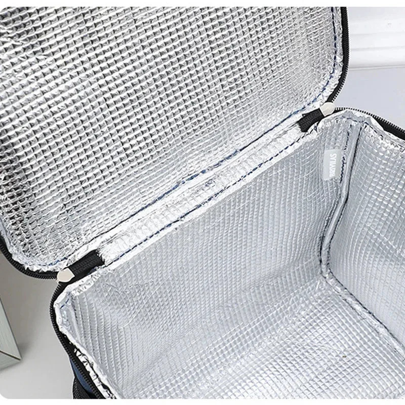 Mens and womens portable lunch bags with adjustable shoulder straps boxes reusable insulated bags 250624