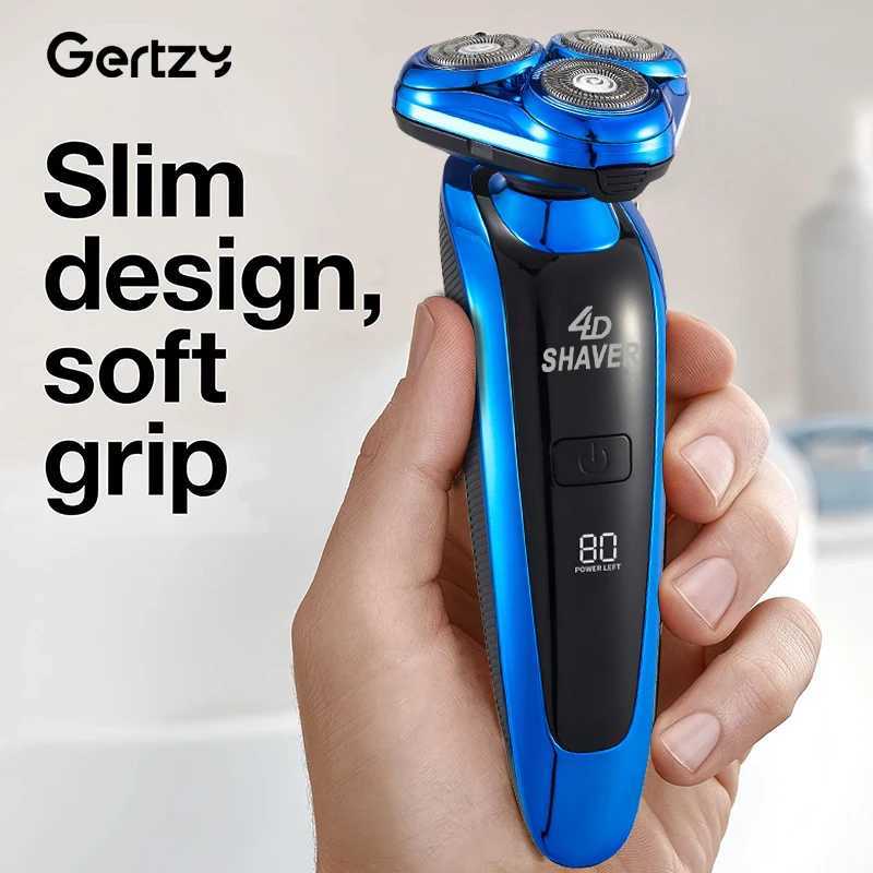 5-in-1 Mens Electric Shaver Rechargeable Rotary Shaver Fathers Day Gift for Dad Man Husband Boyfriend W250625
