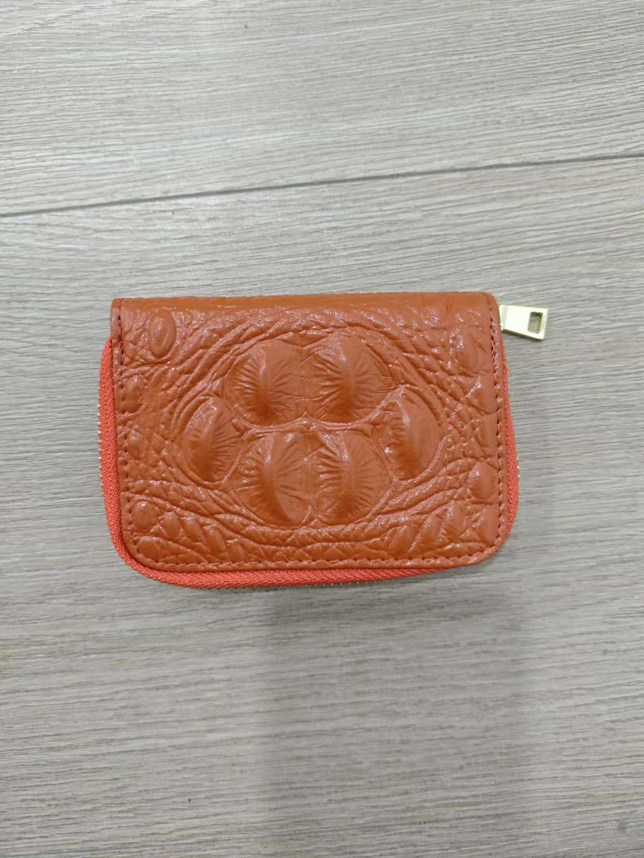 Free Shipping 2025 New Designer Bag Layer Cowhide Accordion Card Holder Crocodile Pattern Women's Card Clip Men's Card Holder Multi-function