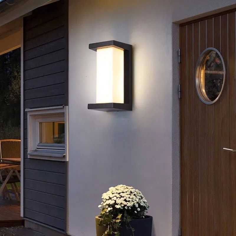LED Outdoor Lights Motion Sensor Outdoor Wall Light Waterproof IP65 Street lamp Garden Lights Outdoor Lighting Outdoor Wall Lamp XJ250624