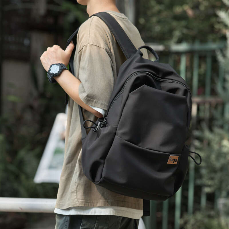 For Men, Commuter Backpack, Double Shoulder Junior High School Laptop Bag, Large Capacity Travel Backpack