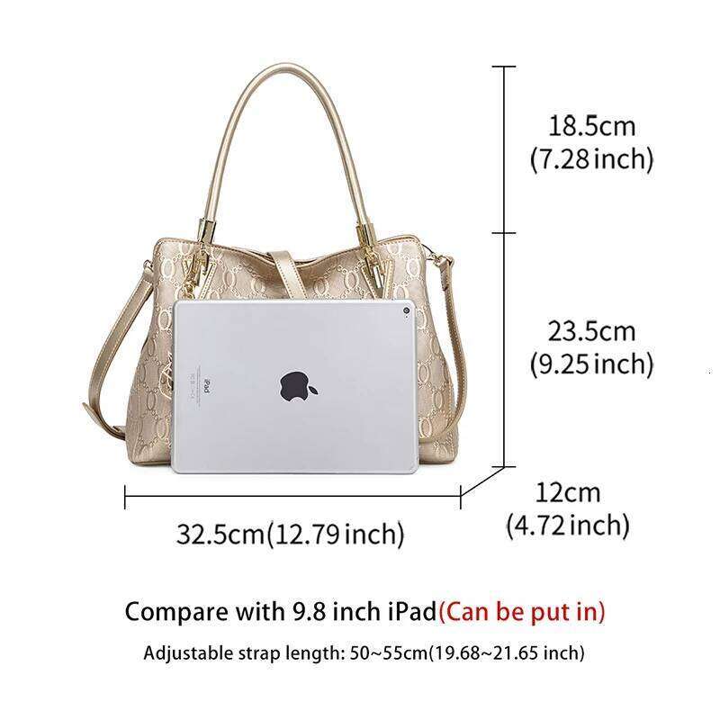 Women Big Cowhide Shoulder Female Split Leather Handbag Fashion Lady Tote Large Capacity Top Handle Bag