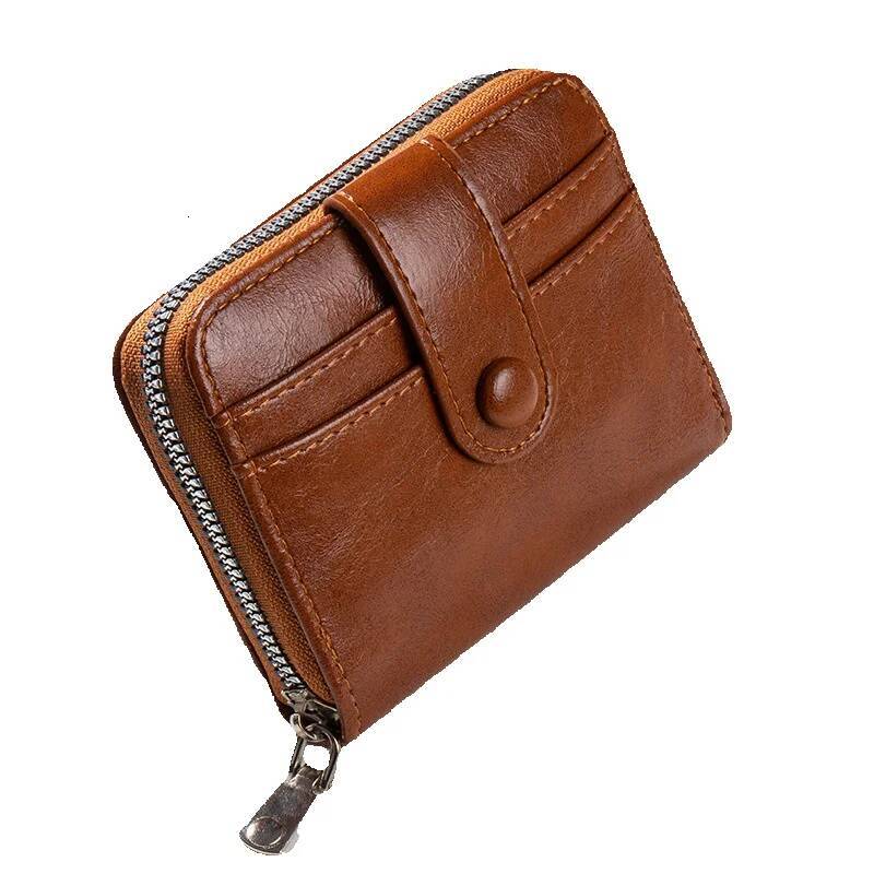 Free Shipping 2025 New Designer Bag Fashion Multi-card Slot Wallet Unisex Zipper Coin Purse Card Holder Bag In Stock Foreign Trade Storage