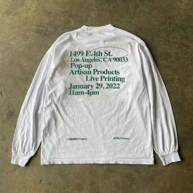 Y2k Hip Hop Goth Letter Pattern Long Sleeve Graphic T Shirts Harajuku Retro Men Women Oversized Sweatshirt Tops Clothing 250618