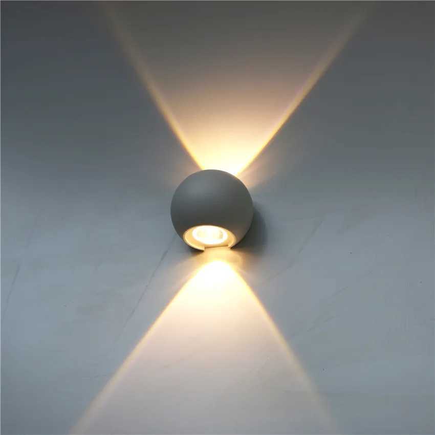 Outdoor Waterproof Wall Lamps Indoor Up and Down Wall Light Garden Porch Terrace Lighting Corridor and Balcony SconceXJ250624