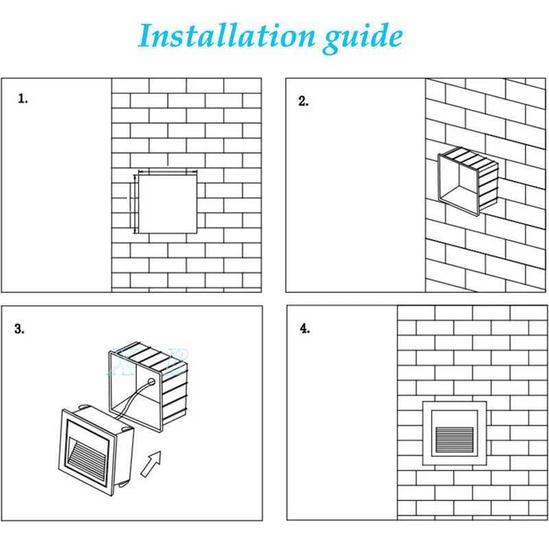 Sensor 5W Waterproof Wall Lamps IP65 Stairs Light Operated For Room Hallway Pathway Toilet Night Security AC110V 220VXJ250624