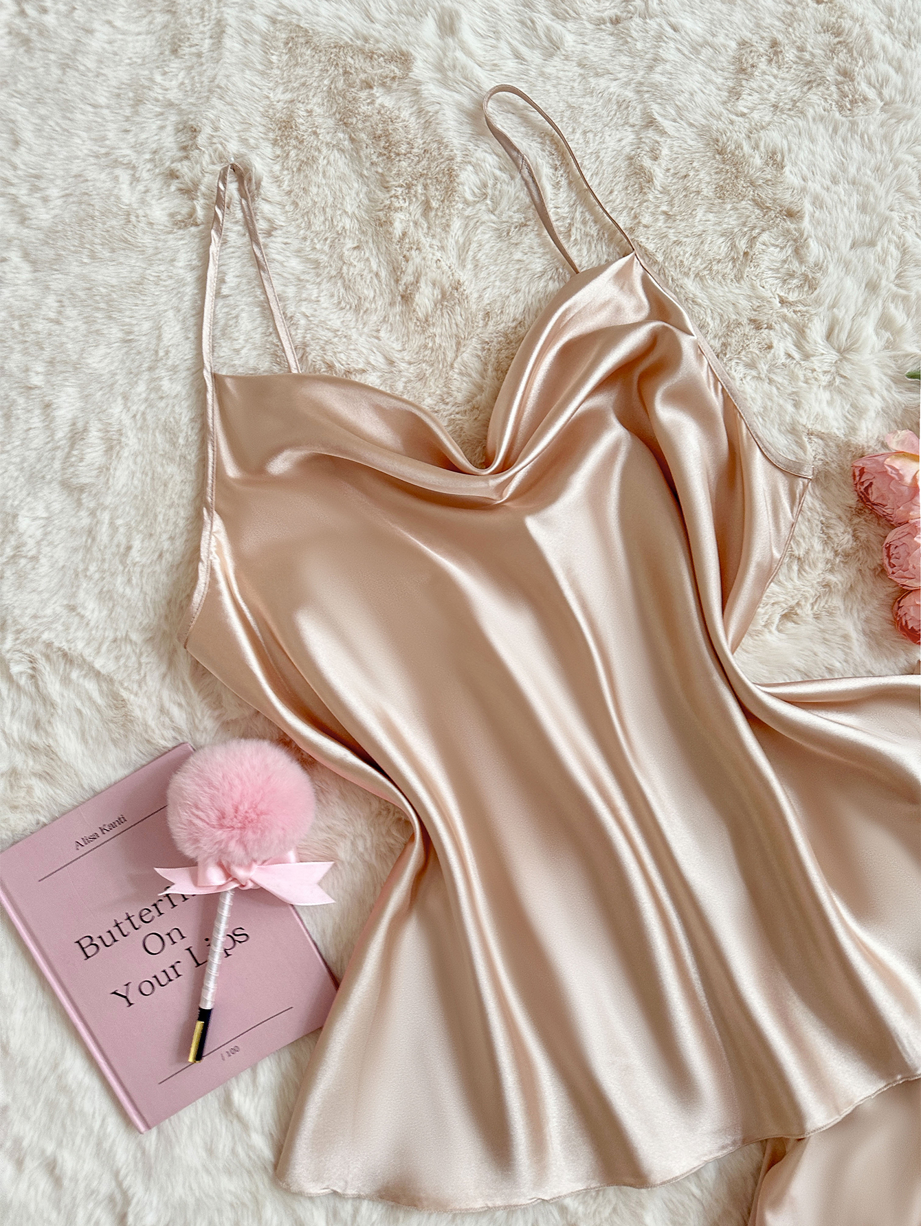 Women's Sleepwear summer camisole pants two-piece set fashionable thin and comfortable home wear pajama set