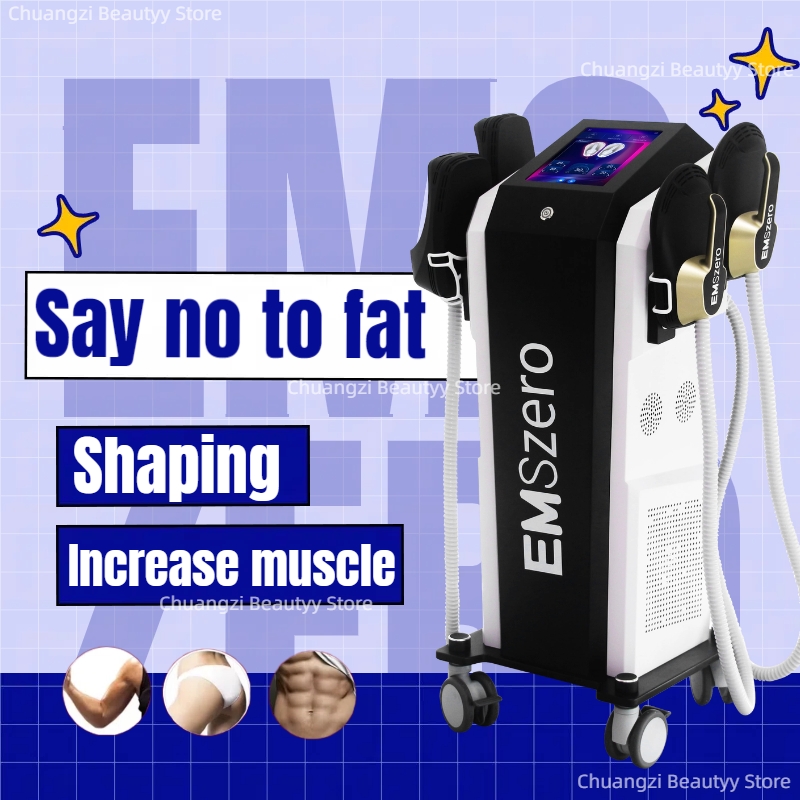 Professional EMSzero NEO High Power 200HZ RF Machine Hi-EMT Body Sculpting Fat Burning EMS Slimming Beauty Equipment