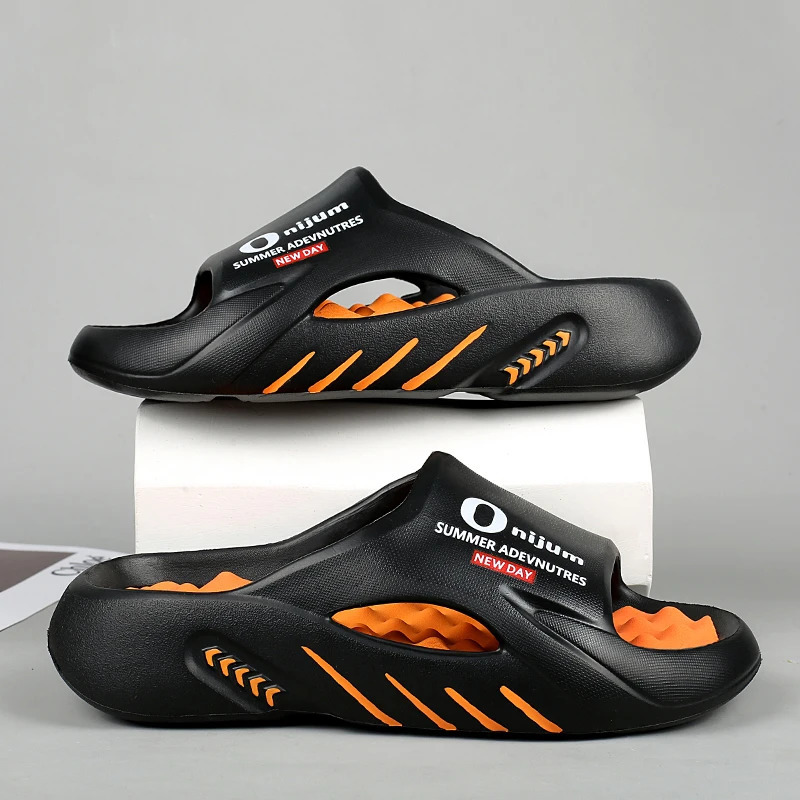 Men Massage Slippers Slides Indoor Outdoor Sandals Beach Casual Shoes Comfortable Sole Mens Big Size 3847 250624