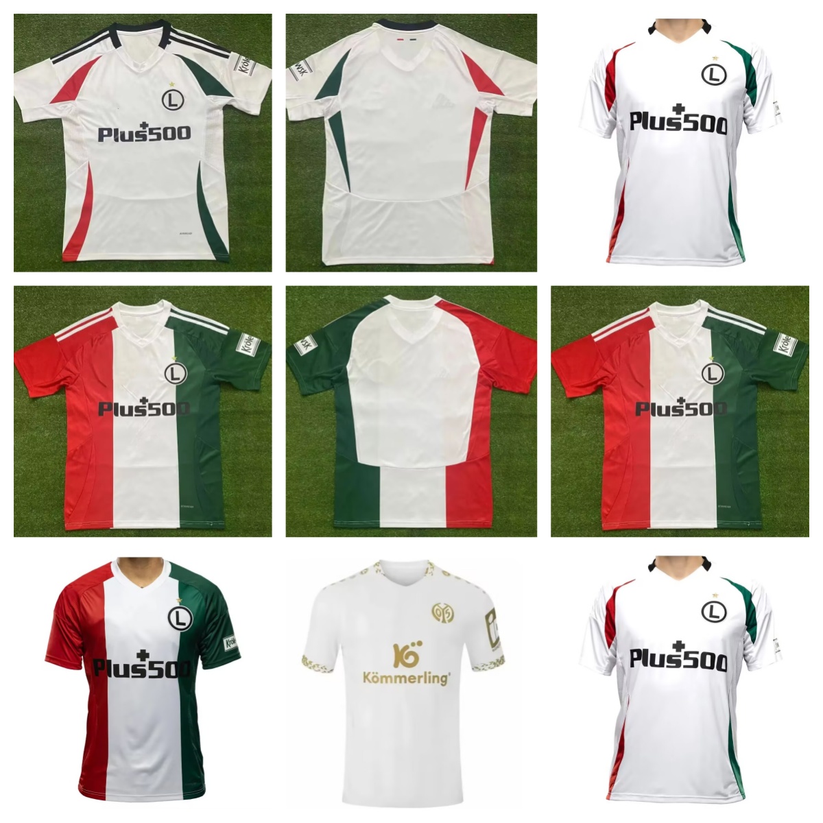 Poland Jersey Style Soccer Kit: -2025 Season Youth Sizes, Replica Home & Away Styles,, Ideal for Young Fans