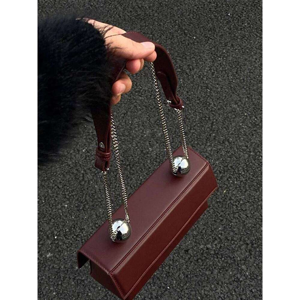 Luxury Bag Genuine Leather Bury Bridal Wedding Bag New Popular Chain Crossbody Bags Women Classic Flap Design Small Handbag Designer