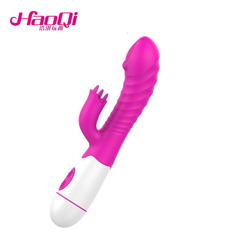 Haoqi Fun Adult Sex Toys New Silicone Tongue Licking Vibrator for Women Masturbation Massager