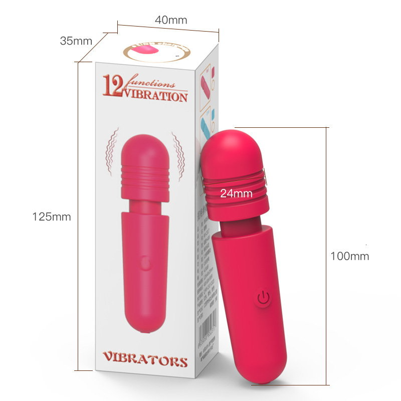 New Silicone Mini AV Stick Female Masturbation Massager Vibrator Adult Sex Toy