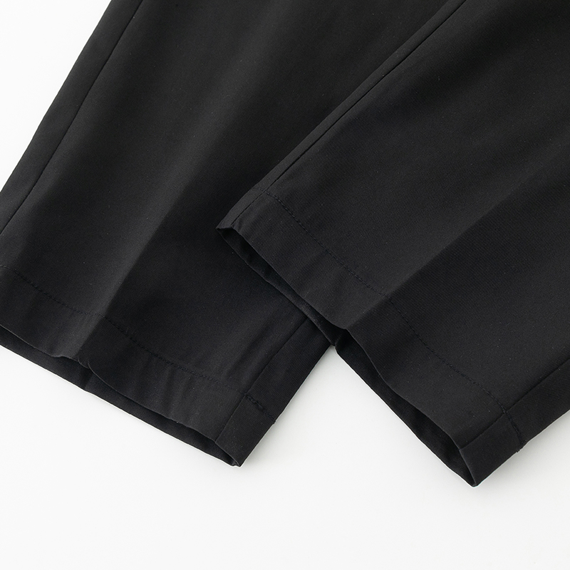 Men's casual trousers draped chino trousers 2025 summer lightweight loose straight-leg ice silk quick-drying elastic business