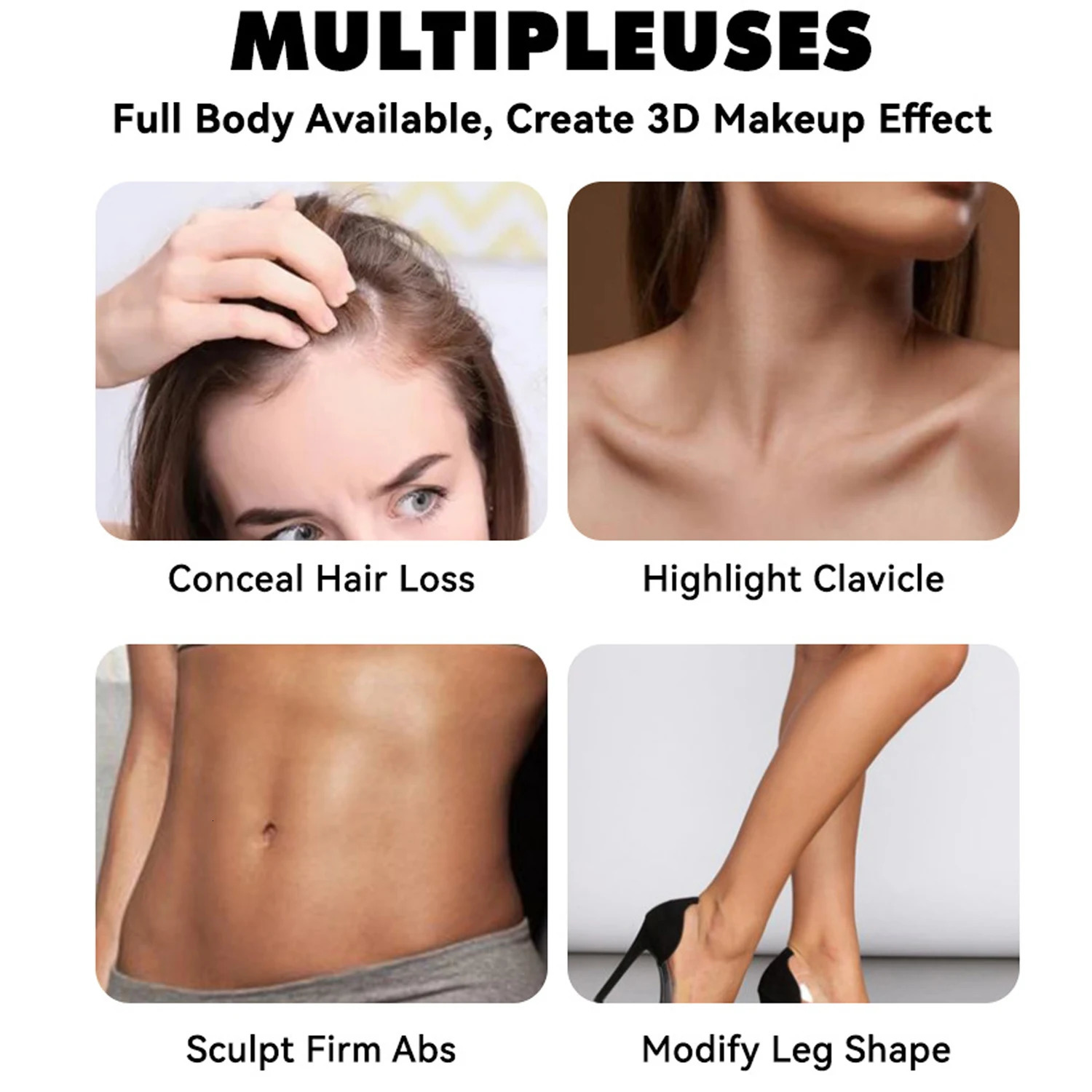 Face Contour Bronzer Stick Face Brighten Highlighter Bar Shimmer Highlighter Blush Stick Concealer Cream Makeup Tool Cosmetics 250625