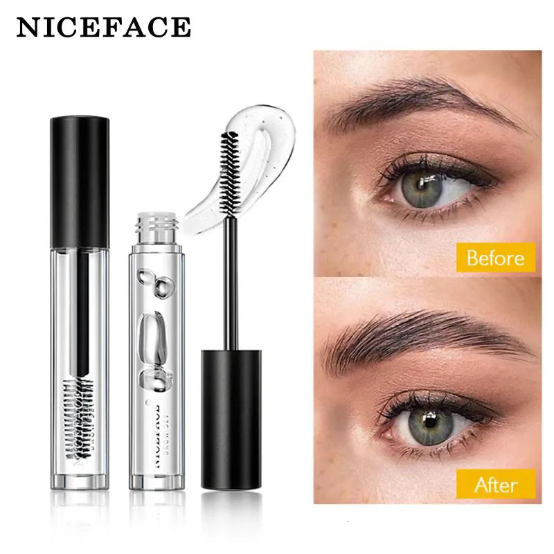 NICEFACE Eyebrow Gel Wax Brow Soap Eyebrow Enhancer Waterproof Transparent Eyebrow Styling Gel Eyebrow Sculpt Eyebrow Wax Makeup 250625