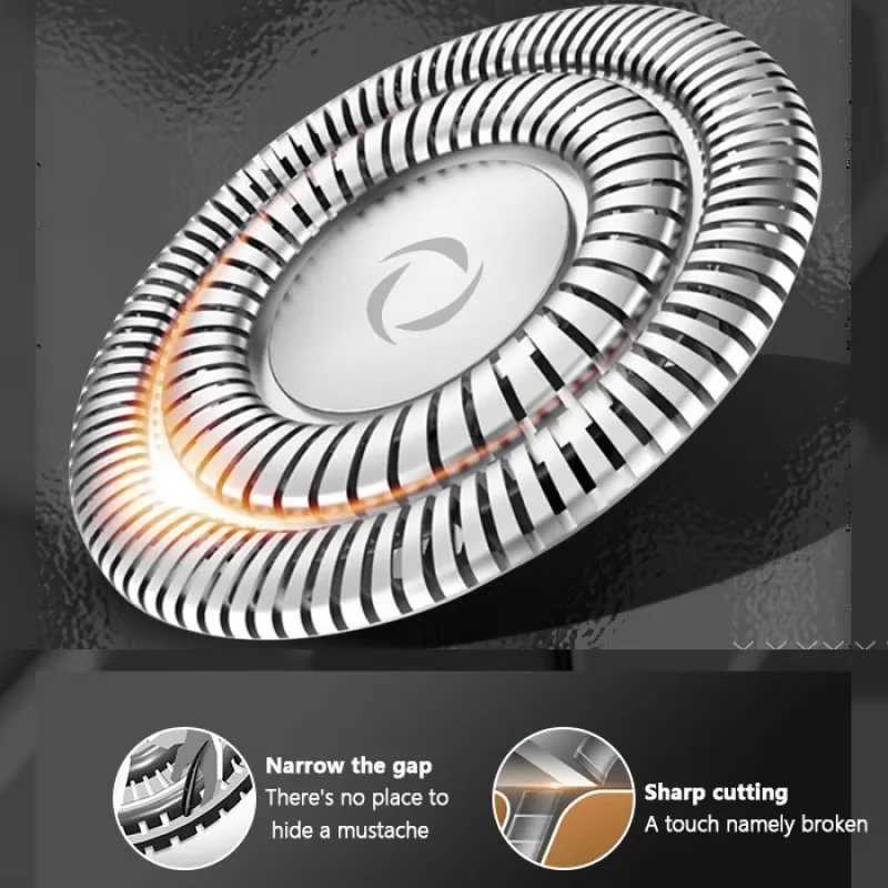 Kemei 2805 LCD display IPX7 waterproof electric shaver for men wet dry beard electric razor facial shaving machine rechargeable W250625