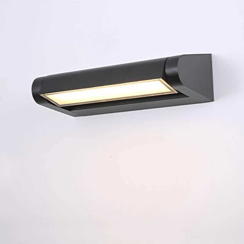 Adjustable Angle Outdoor Waterproof Wall Lamp Garden Wall Lamp Simple Aluminum Wall Lamp Exterior Wall Decoration Lighting XJ250624