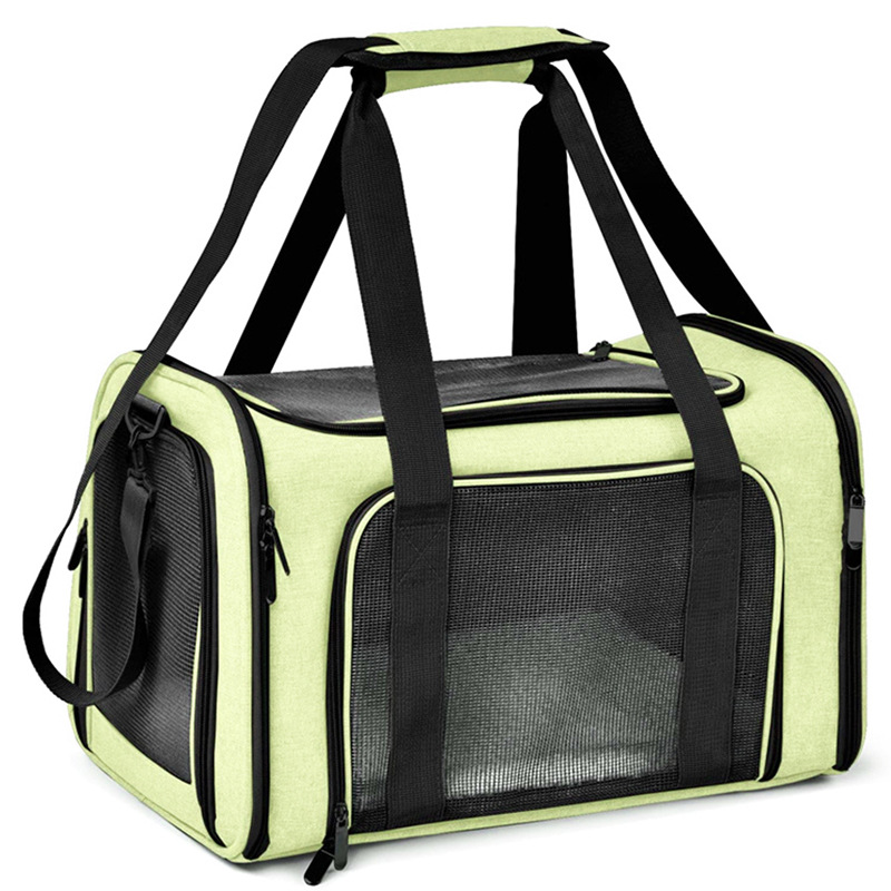 foldable hand-held large capacity, two small pets, outdoor bag, cat bag