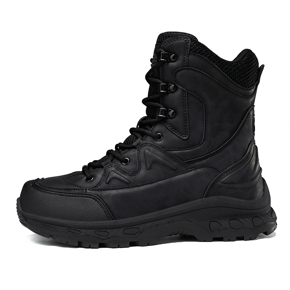 1902 - New Men's Classic High Bang Military Boots Breathable Anti Slip Desert Boots Plus Size Military Boots Combat Boots Outdoor Hiking Hiking H