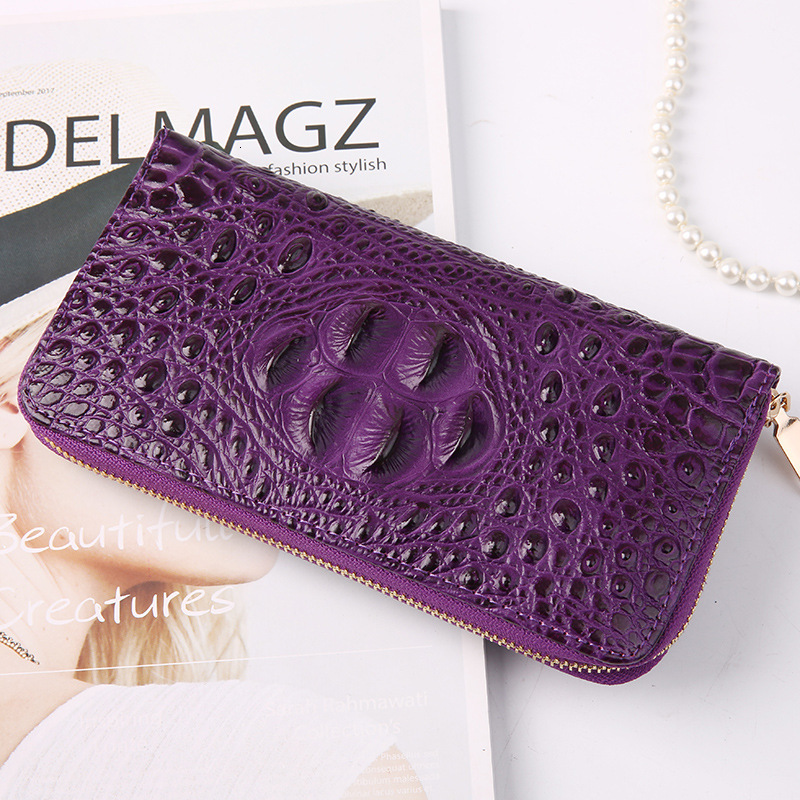 Free Shipping 2025 New Designer Bag Crocodile Pattern Unisex Clutch Bag Casual Business Wallet Large Capacity Unisex Clutch Bag Cross-border Exclusive