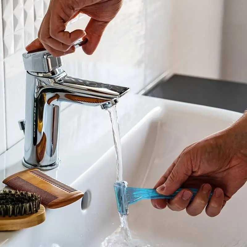 5/10 Pcs Stainless Razor Blades Disposable Stainless Steel Hospitality Quality Shavers High End Twin Blade Razors for Men W250625