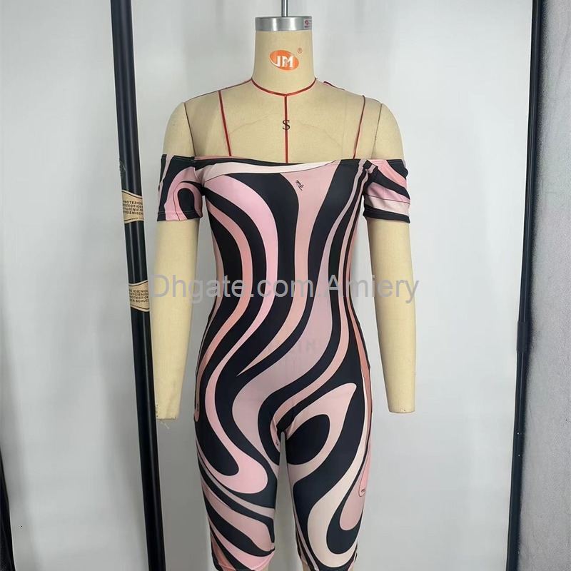 Summer Designer Womens Jumpsuits Bathing Suit Swimwear One Piece Swimsuit Short Sleeve And Shorts Bodysuits Beach Swim Wear