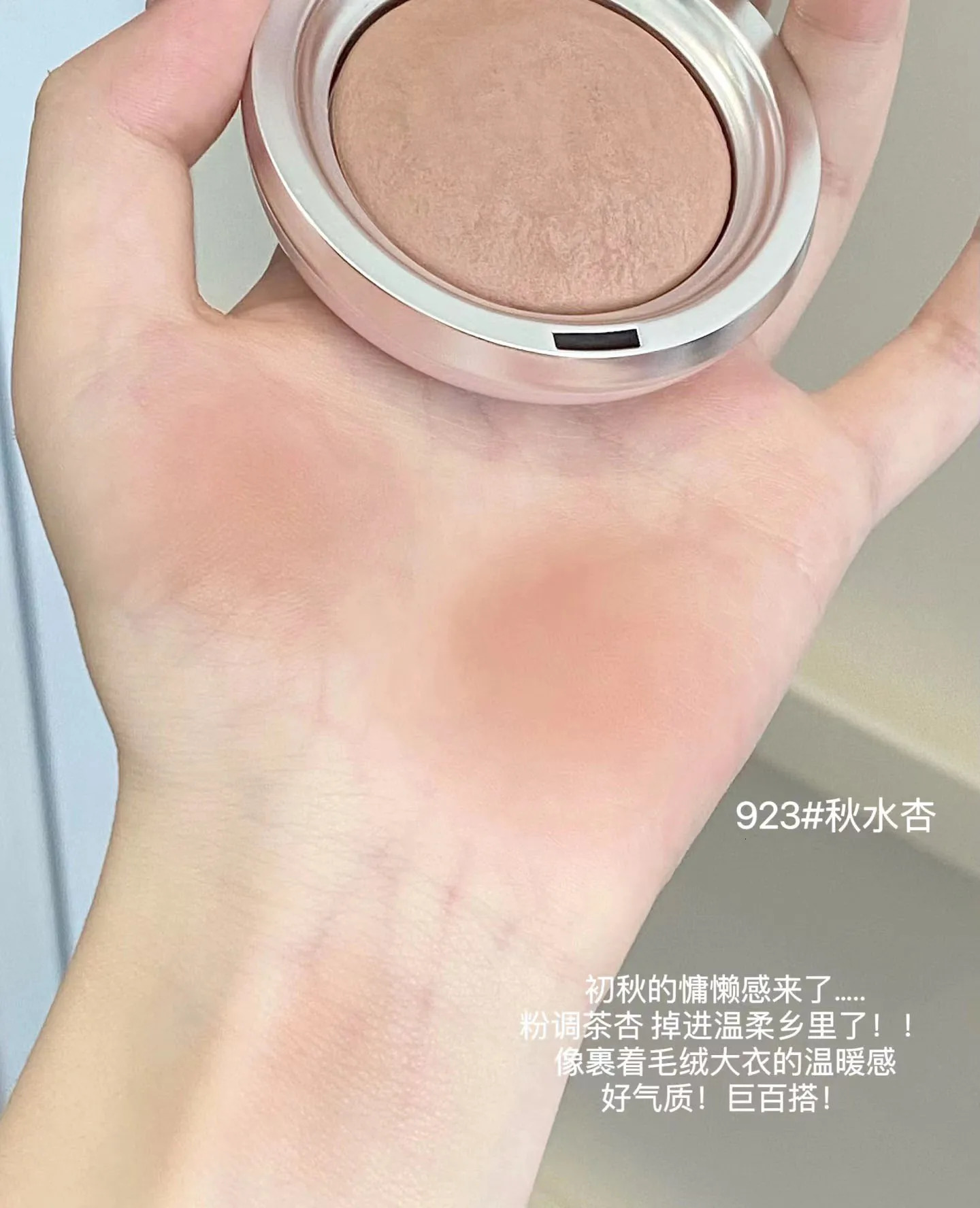 SPENNY Baking Blusher Matte Soft Mist Powder Large Capacity Shrink Expand Color Naturally Brightening Highlight Cheek 6.2g 250626