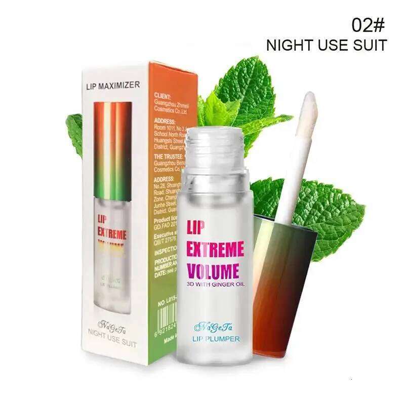 Lip Plumper Oil Serum Instant Long Lasting Volumising Repair Fine Lines Increases Elasticity Sexy Balm New free shipping