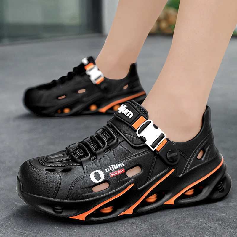 Mens Outdoor Sandals Sport Slippers Beach Slides Breathable s Men Casual Garden Shoes Non-slip Hiking Men Outdoor Sandals Y250626