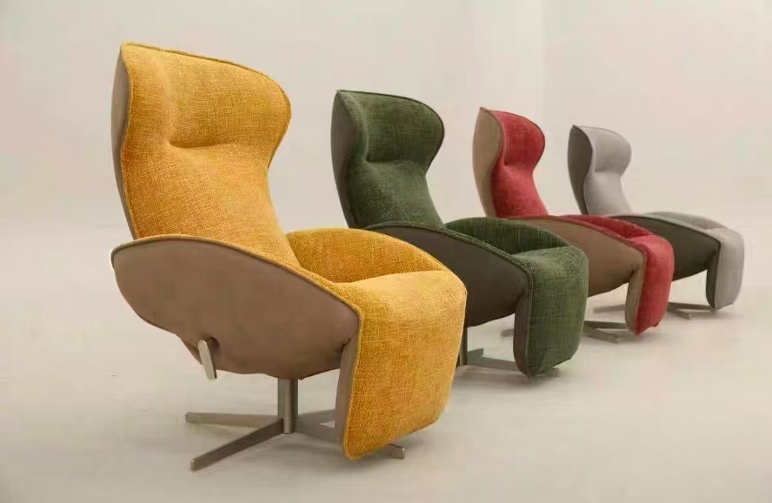 Zero gravity recliner leisure chair ergonomic gaming chair office Nordic leisure chair bedroom living room chair