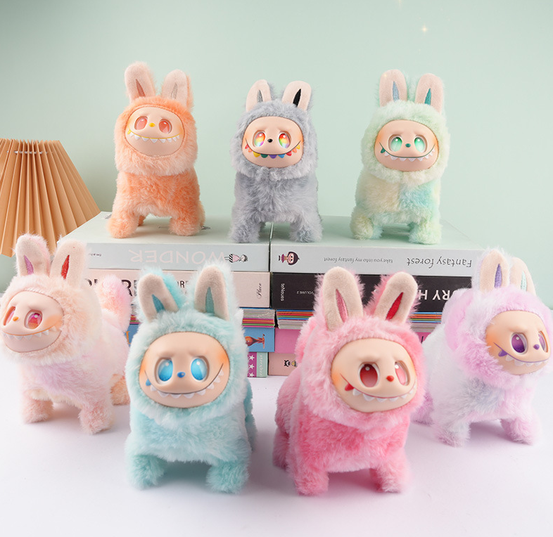 V3 labubuGO Plush Toys BD Box Full Series Cute Plush Toys Decorative Accessories Dolls Labubu Blind Boxes Holiday Gifts
