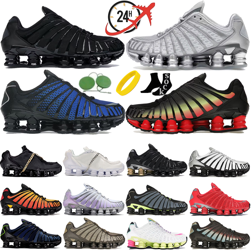 New Men Shoxs Running Shoes Women Designer Shox LT Low Sneakers Black Metallic Hematite White Platinum Racer Blue Speed Red Mens Womens Outdoor Sports Trainers