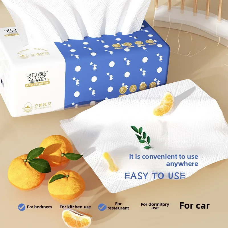 1 piece 12 packs; Five layer thick wooden napkins and household toilet paper; Kleenex; paper 250625