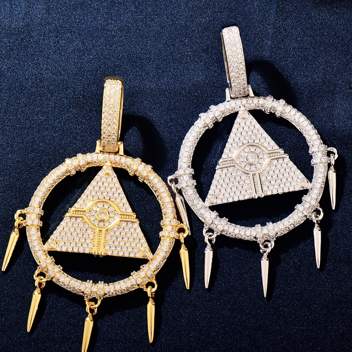 New Arrival Dreamcatcher Pendant VVS Moissanite Jewelry Iced Out Bling Bling Personalized Hip Hop Trendy Necklace Accessory Passes the Diamond Tester