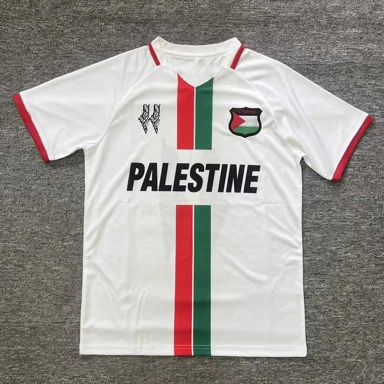 Fashion Palestine Flag Fooall Jersey Summer Trend Crew Neck 3D National Emblem Printed Sports T Shirt Casual Uniex Loose Tees Z250624