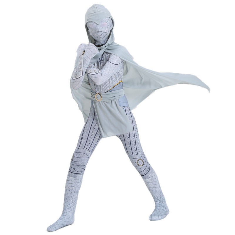 Children's performance costumes, animation games, role-playing costumes, leather masks, knight combat costumes, moonlight knight hero role costum
