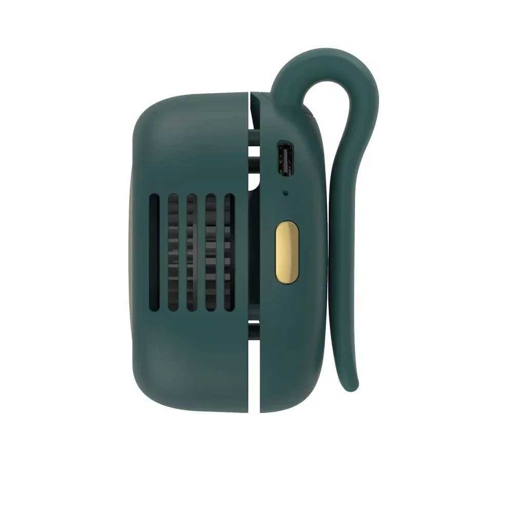 Bladeless Mini Fan Portable Handheld Rechargeable Electric Fan Clip Waist Fan Suitable for Outdoor Ventilation Desktop Small Fan T250625