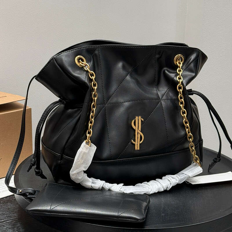 Designer Shoulder Bags Jamie Suede Brown Lucky Fashion Handbags Chain High Quality Leather Totes Pochon Shopping Bag