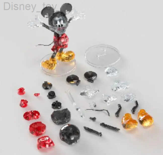 Disney MGL Original Disney Mickey Mouse Donald Duck Minnie Goofy Pluto Daisy Crystal Figure Collection Model Toys Y250626
