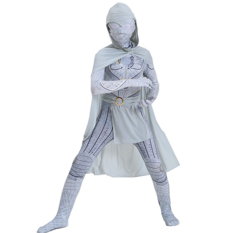 Children's performance costumes, animation games, role-playing costumes, leather masks, knight combat costumes, moonlight knight hero role costum