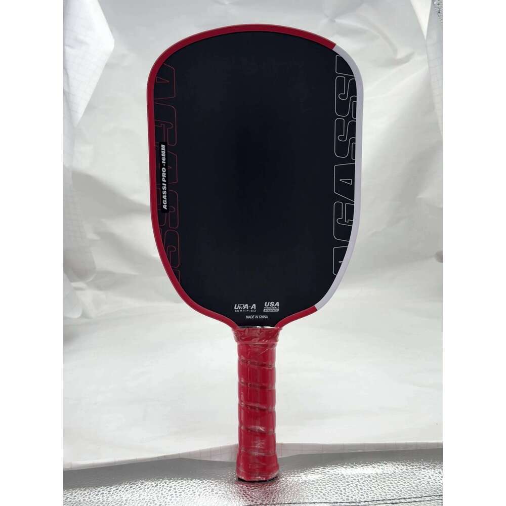 2025 16mm Agassi Pro IV Paddle GEN 4 TFP Honeycomb Core T700 Carbon Fiber Pickleball Rackets Increases Spin & Contro