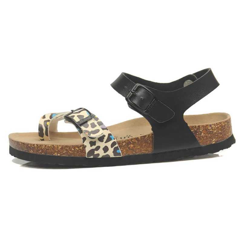 Fion Outside Cork Sandals New Wen Casual Summer Beach Gladiator Non-slip Buckle Strap Shoes Y250626