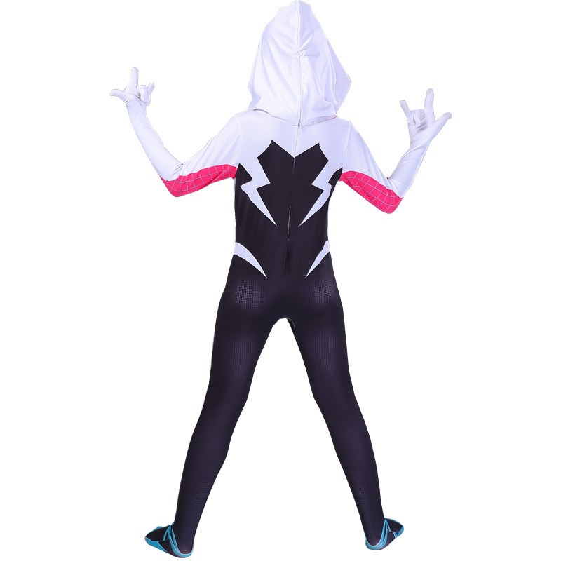 Children's clothing animation game role-playing clothing COS venom Gwen fighting hero girl role-playing clothing
